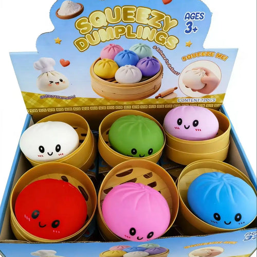 Glitzerknödel, Glitzerknödel Squishy Box Knödel Squishy Angstlinderung Fidget Weichpress-Dekompressions-Teig