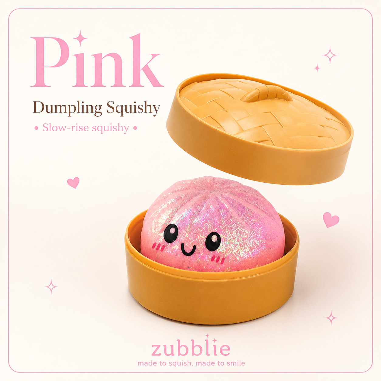 Glitter Dumpling Squishy