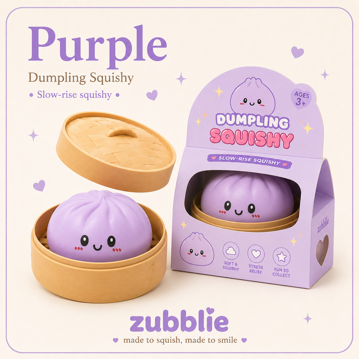 Glitter Dumpling Squishy