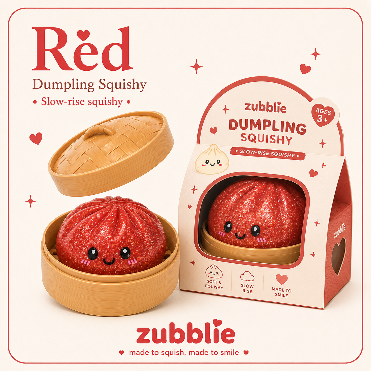 Glitter Dumpling Squishy