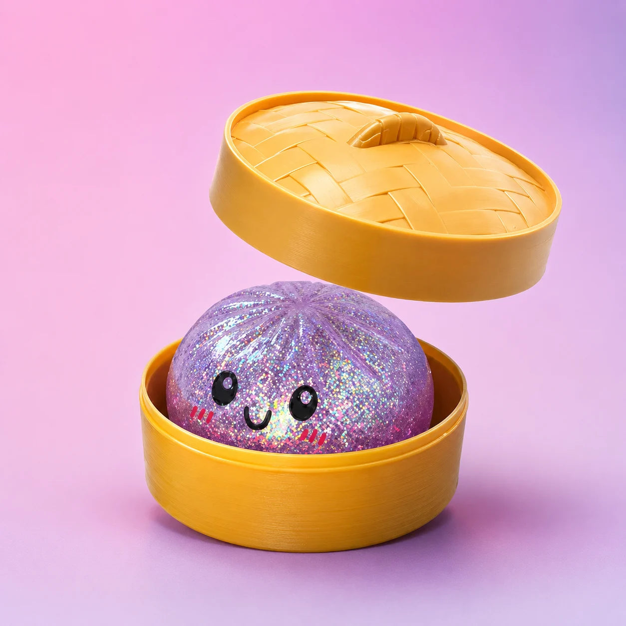 Glitter Dumpling Squishy